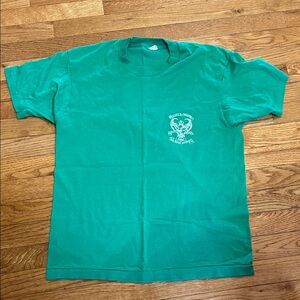 Vintage USS Kitty Hawk Food Service Classic Green Crewneck Men's T-Shirt